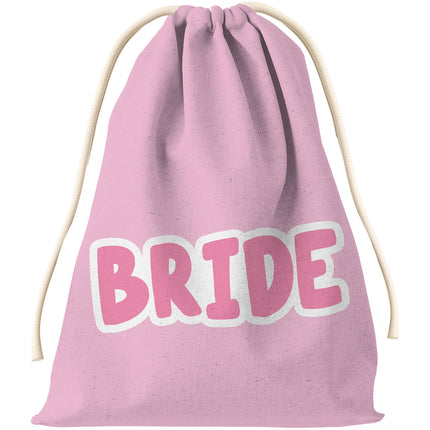 Sac cadeau - Mariée - She Said Yaasss - Polyester - Rose