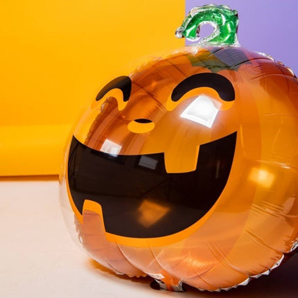 Ballon de baudruche Citrouille - Halloween BoOo ! - 56 cm