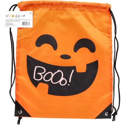 Sac à dos avec cordon - Halloween BoOo ! - 33 x 39 cm