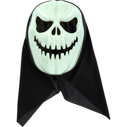 Masque de citrouille - Brillant dans l'obscurité - Halloween BoOo !