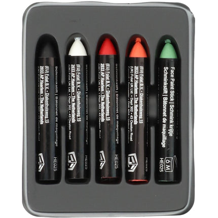 Crayons de maquillage - Halloween BoOo ! - 5 pièces