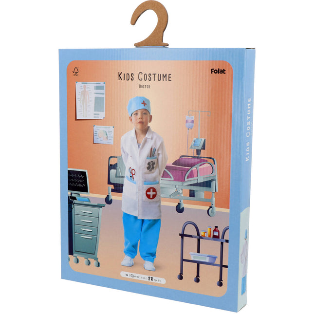 <tc>Folat</tc> Costume de docteur avec opération chapeau garçon