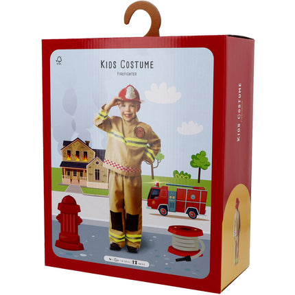 <tc>Folat</tc> Combinaison de pompier avec casque garçon