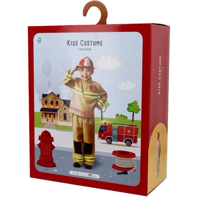 <tc>Folat</tc> Combinaison de pompier avec casque garçon