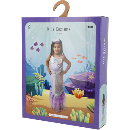 <tc>Folat</tc> Robe de sirène avec diadème fille