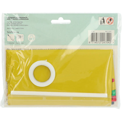 Ballons de baudruche 'Carnaval' Multicolore 36cm - 8 pièces