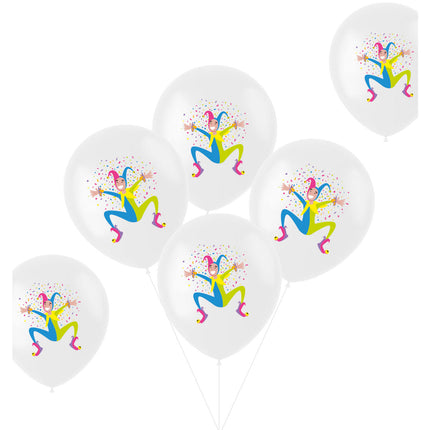 Ballons Arlequin 33cm - 6 pièces