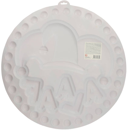 Plaque de porte 3D 'Alaaf' Multicolore - 58cm