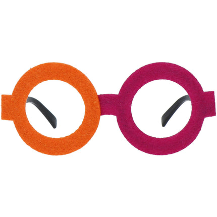 Lunettes Colorblock Orange/Rose