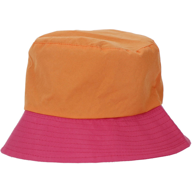 Chapeau de pêcheur Colorblock Orange/Pink