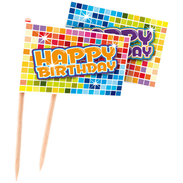 Blocs d'anniversaire Prickers - 24 pièces