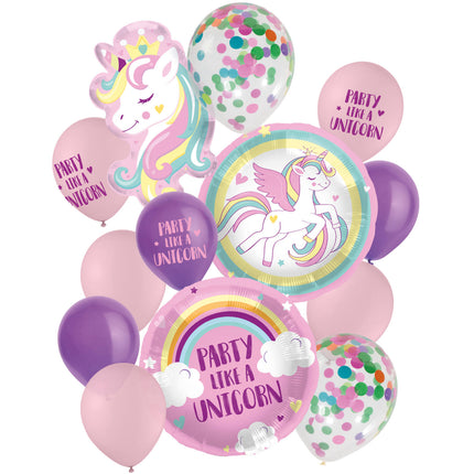 Ensemble de ballons Licorne