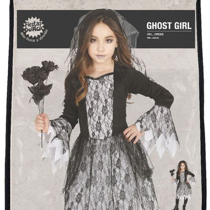 Costume d'Halloween fantôme fille