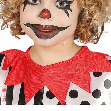 Costume de clowns d'Halloween pour enfant
