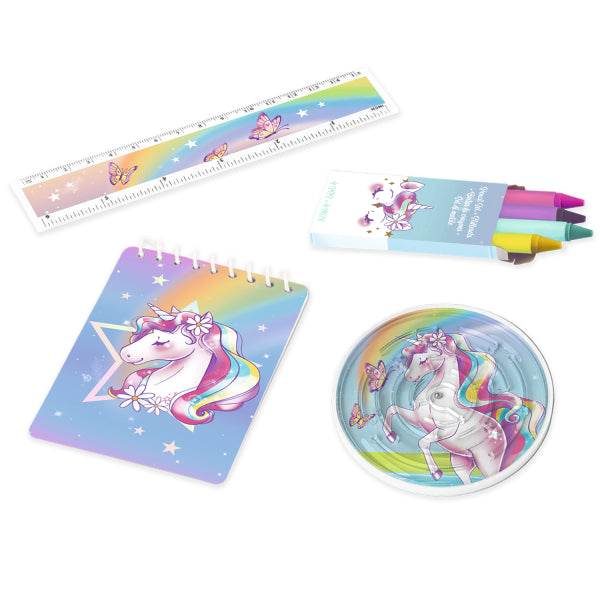 Cadeaux de partage licorne colorés 16pcs