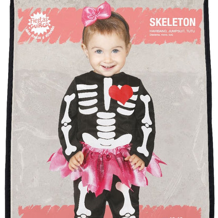 Costume d'Halloween Squelette Tutu pour bébé