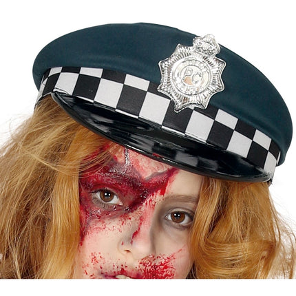 Costume de police zombie fille