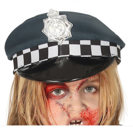 Costume de policier zombie garçon