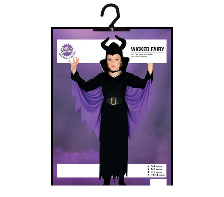 Costume de fée en colère enfant