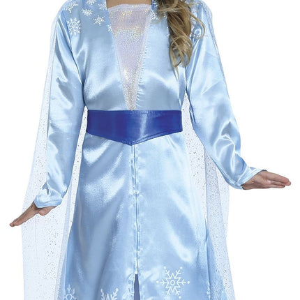 Robe de princesse des glaces Elsa Enfant Bleu