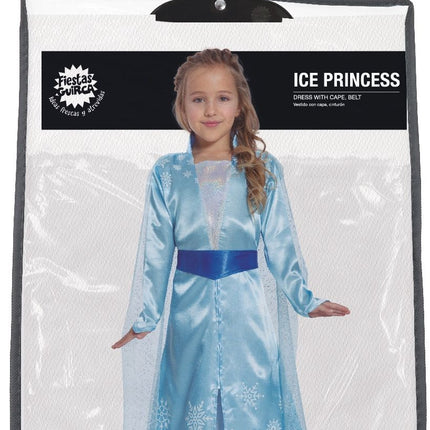 Robe de princesse des glaces Elsa Enfant Bleu
