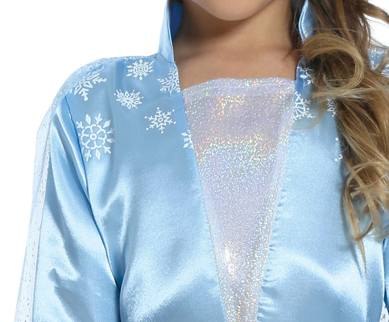 Robe de princesse des glaces Elsa Enfant Bleu