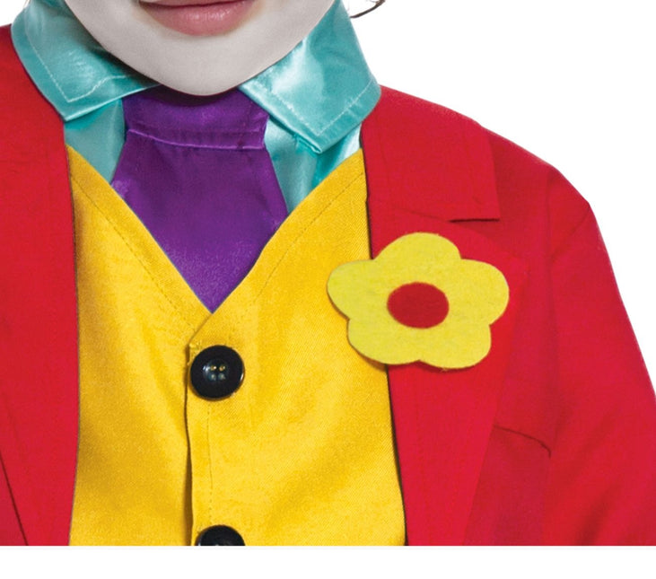 Costume de Joker enfant rouge