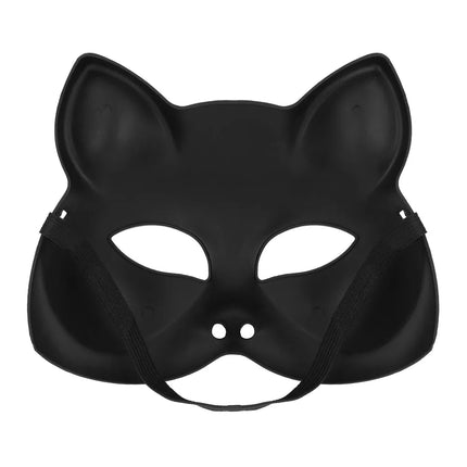 Demi-masque Kitty doré