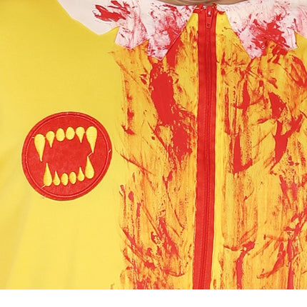 Costume d'Halloween Zombie Clown Hommes L