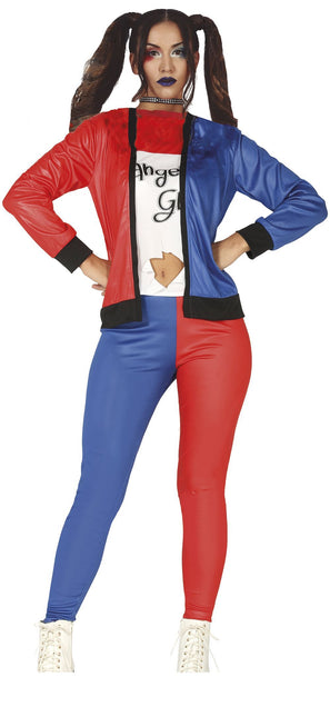 Costume d'Halloween Harley Quinn fille
