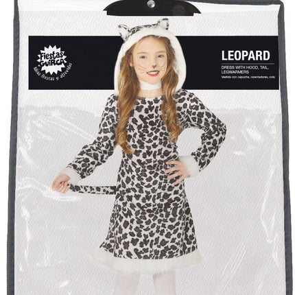 Robe léopard enfant
