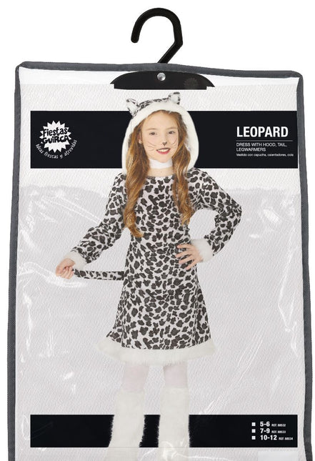 Robe léopard enfant