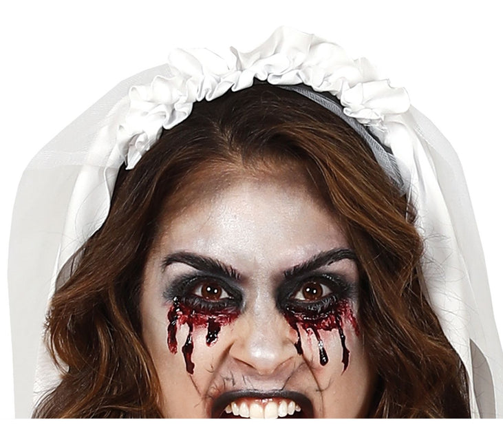 Robe de mariée Costume d'Halloween Dames Sanglantes