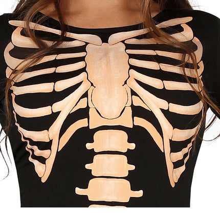 Costume d'Halloween Squelette Combinaison pour dames