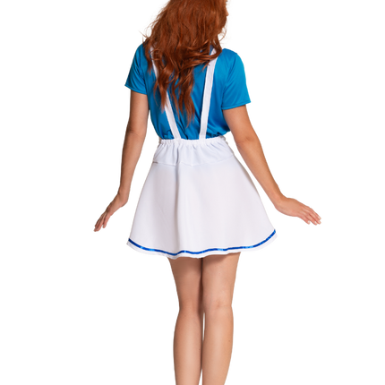 Combinaison des Schtroumpfs Bleu Blanc Dames