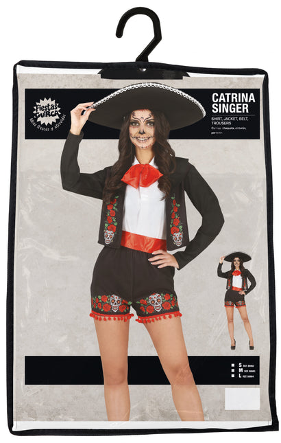 Costume Dia De Los Muertos Chanteuse de dames