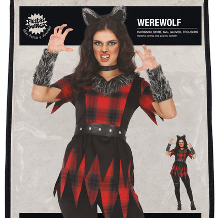 Costume d'Halloween Femme Loup-Garou