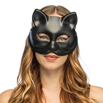 Demi-masque Kitty noir