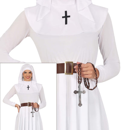 Costume de nonne Dames blanches
