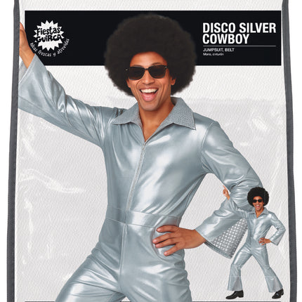 Combinaison Disco Suit Silver pour hommes