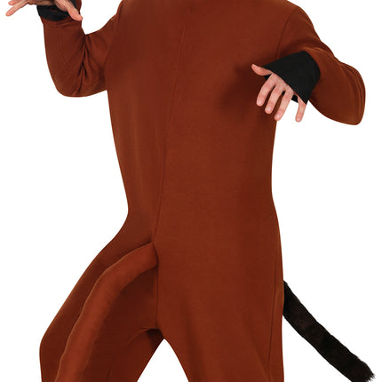 Costume de cheval Marron