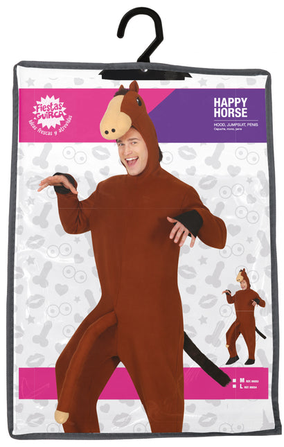 Costume de cheval Marron