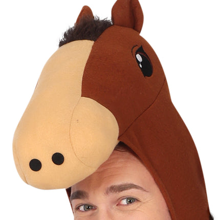 Costume de cheval Marron