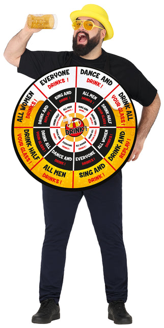 Costume de jeu de boisson pour homme