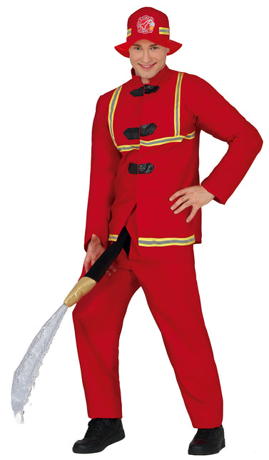 Costume de pompier 4 pièces