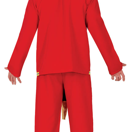 Costume de pompier 4 pièces