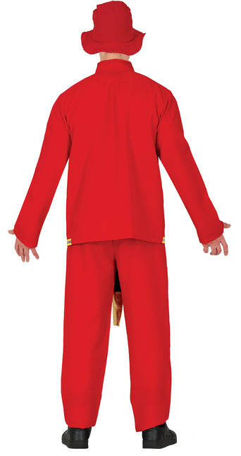 Costume de pompier 4 pièces