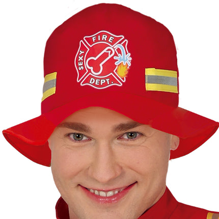 Costume de pompier 4 pièces