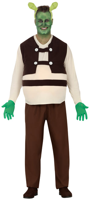 Costume de monstre des marais pour homme