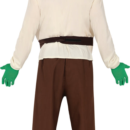 Costume de monstre des marais pour homme